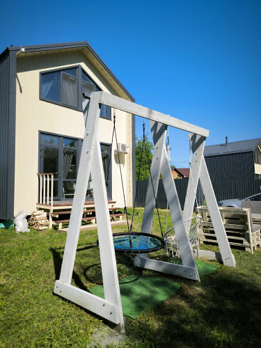 Фотография номера Коттеджа Частный дом Барнхаус2 с баней на дровах с видом на лес