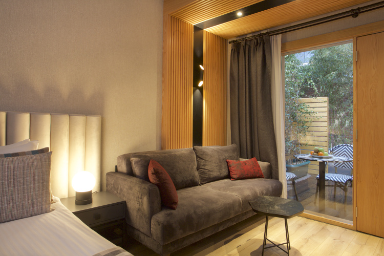 Superior Twin room with garden view