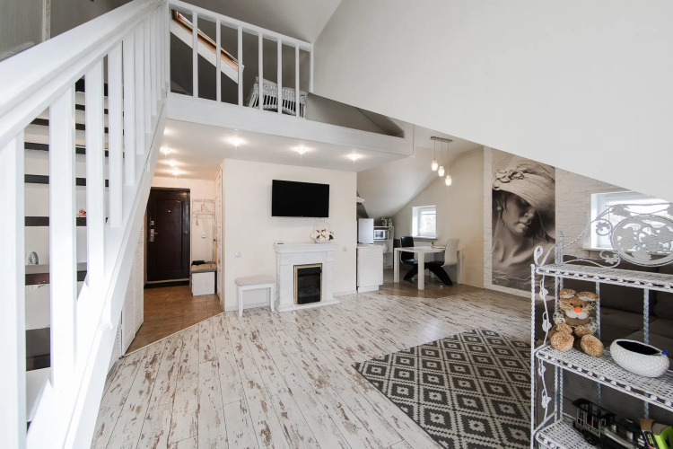 Фотография номера квартиры Апартаменты Мансарда в Калининграде