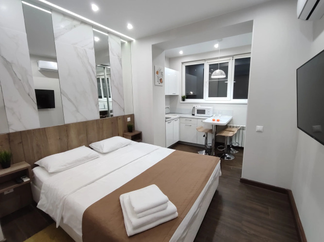 Фотография номера квартиры Апартаменты в Микрорайоне Новый Сочи