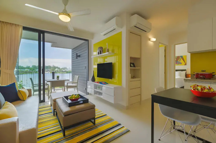 2 Bedrooms Loft Water with balcony
