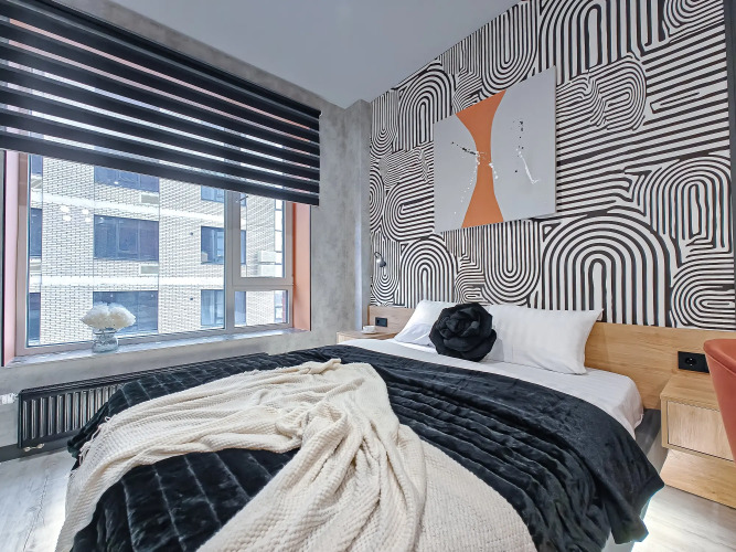 Фотография номера квартиры Апартаменты Atmosfera Sna Филигранные апарты у Набережной в Маки