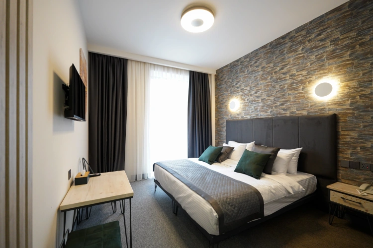 Classic Double room with balcony and with city view
