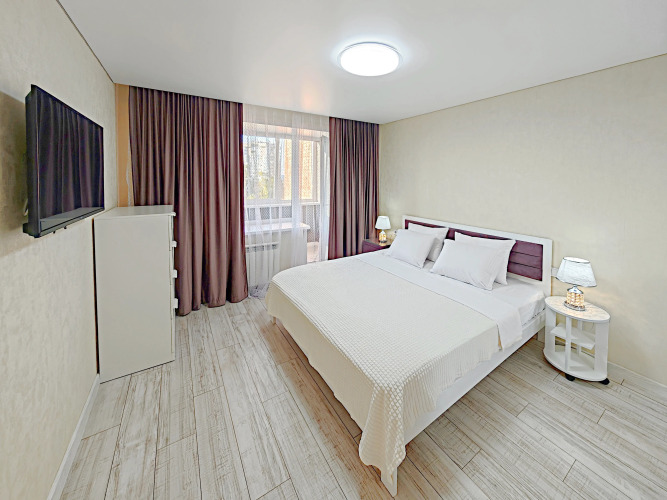 Фотография номера квартиры Квартира Сoврeмeннaя дизайнерская двухкомнатная с прекрасным видом