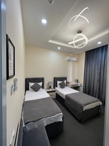 Standard Twin room with balcony and with view