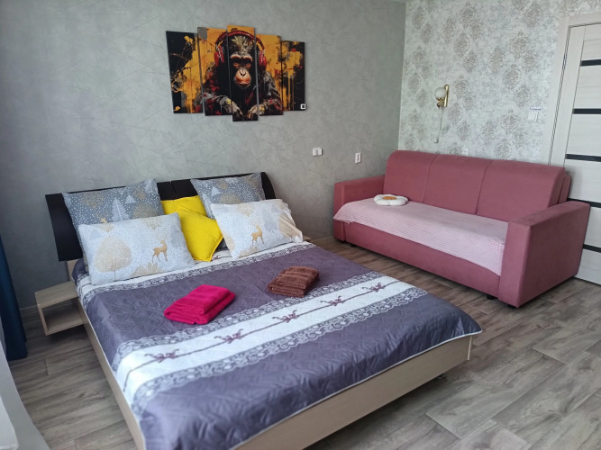 Фотография номера квартиры Квартира Уютная 2-Комнатная со Всем Необходимым для Проживания