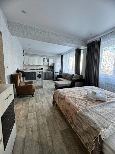 Фотография номера квартиры Квартира Однушка вблизи Аэропорта и Аквапарка