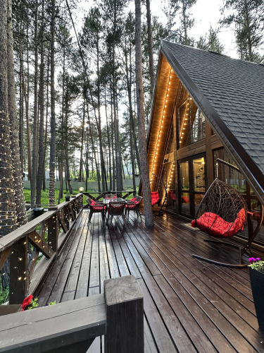 Фотография номера Коттеджа Шале Сказочный домик в лесу