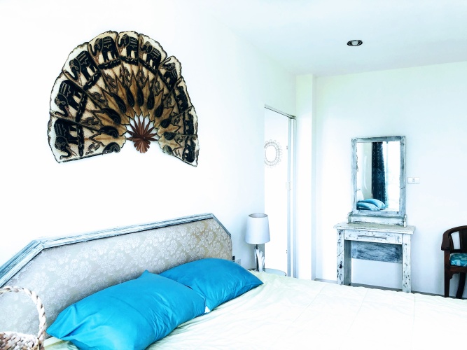 Standard Quadruple room with balcony and with view