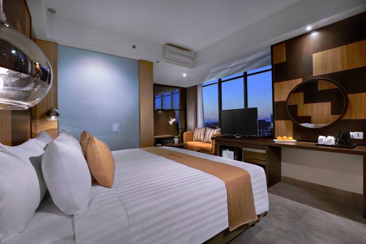 Deluxe Double room with balcony and with view