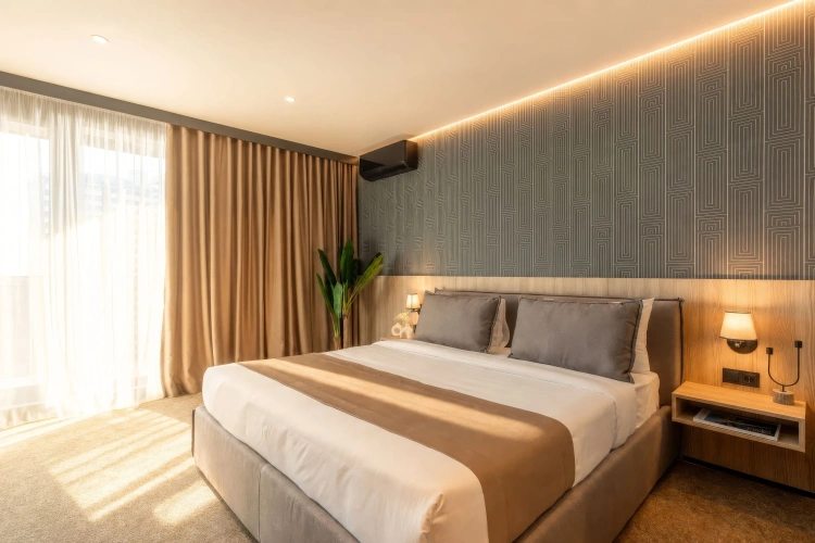 Standard Double room with balcony and with sea view
