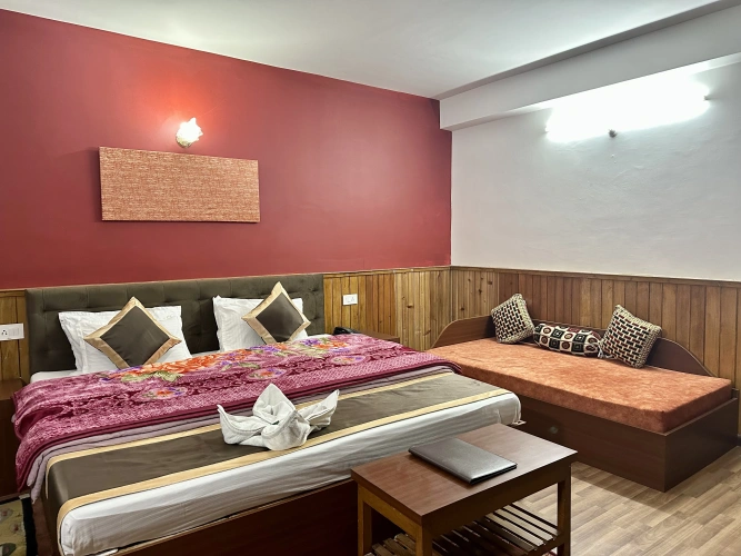 Deluxe Double room with balcony and with view