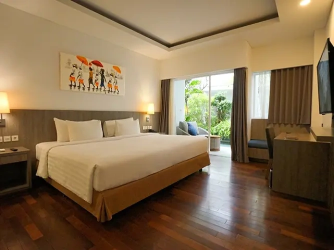 Deluxe Double room with lagoon view
