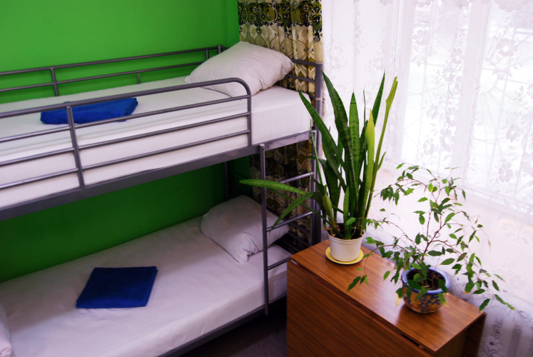 Bed in Dorm with view