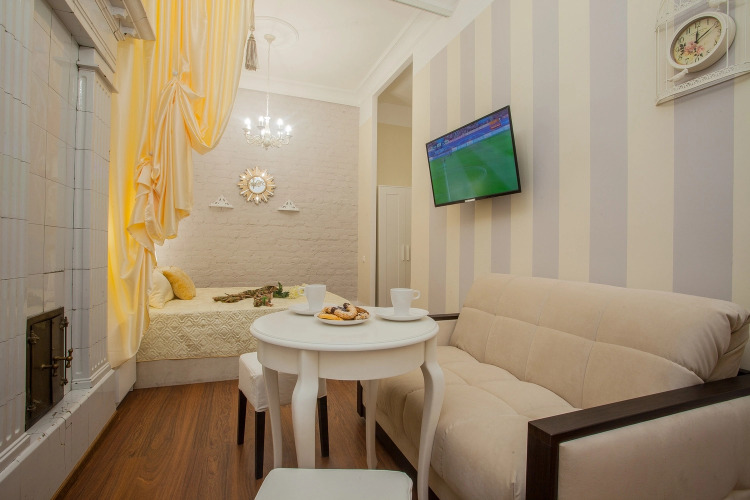 Фотография номера квартиры Апартаменты 2+2 Leohotels на Каменноостровском