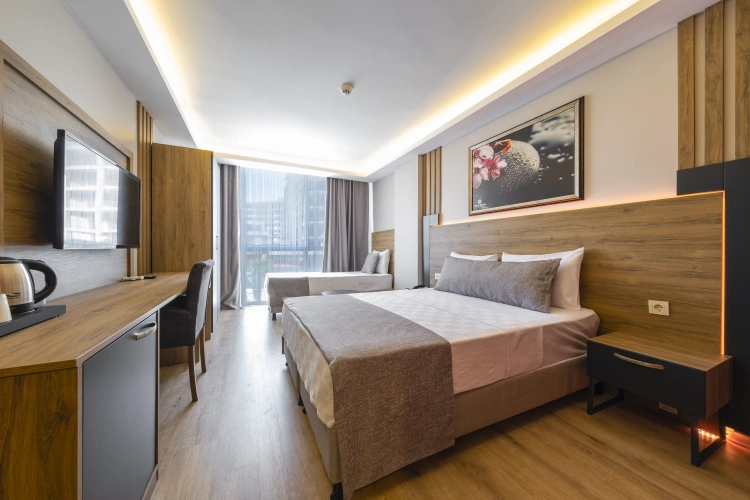 Standard Double Family room with city view