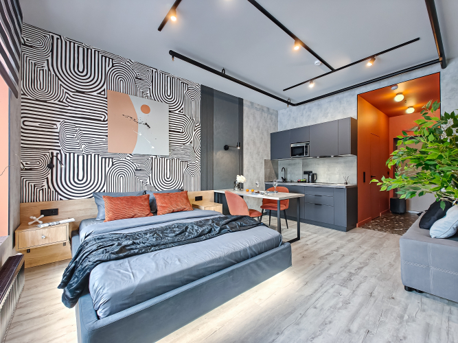 Фотография номера квартиры Квартира Atmosfera Sna Дизайнерские Апарты С Амбициями В МАКИ