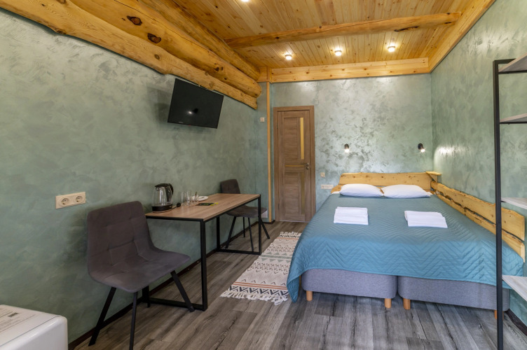 Двухместный номер Standard с видом на внутренний двор двуспальная кровать