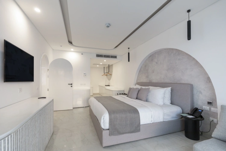 Executive Pool Posh Club Suite with balcony