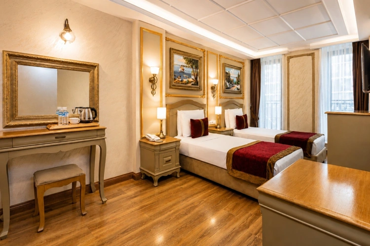 Deluxe Double room with city view