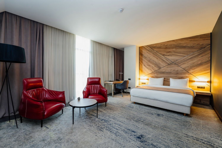 Deluxe Double room with view