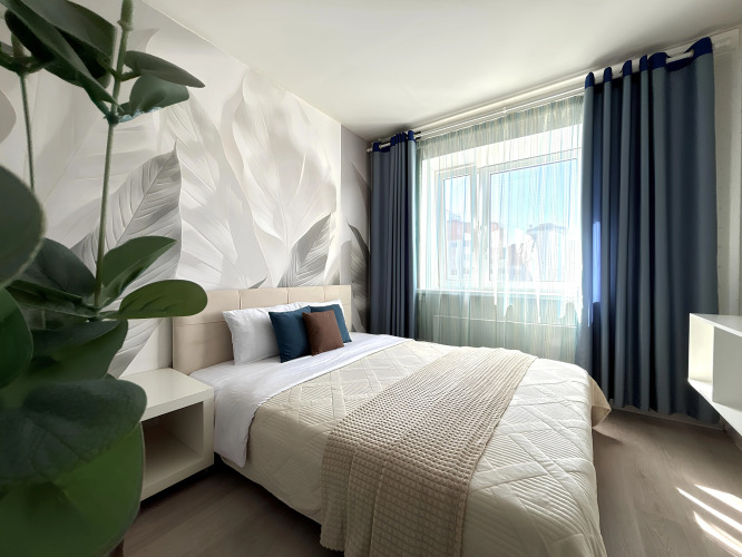 Фотография номера квартиры Апартаменты BestHome Двухкомнатная квартира с личным парковочным местом