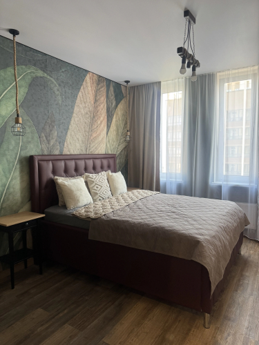Фотография номера квартиры Квартира Дизайнерская евродвушка Loft на Ландау