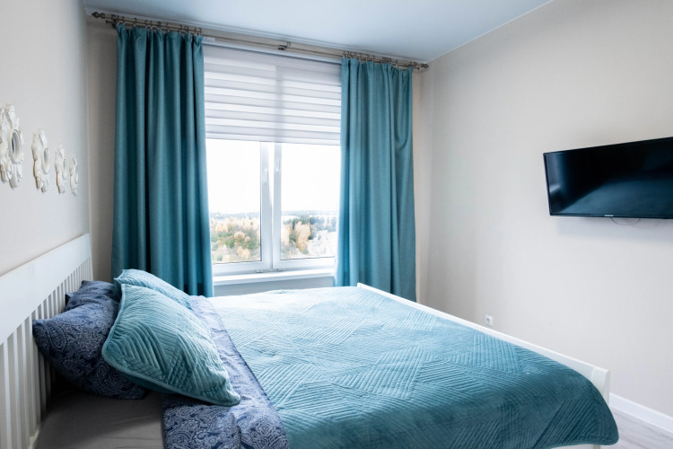 Фотография номера квартиры Апартаменты Olivinn на 19 этаже