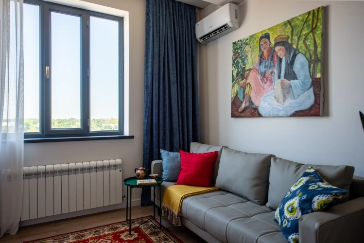 Deluxe Quadruple Apartment with balcony and with view