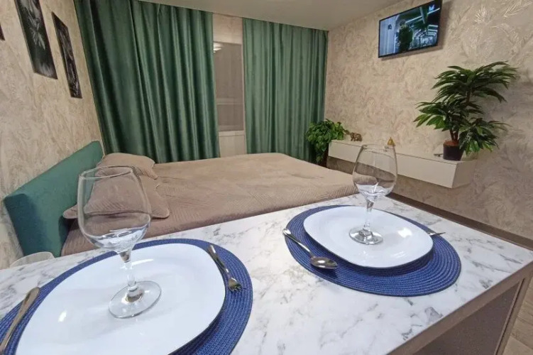 Фотография номера квартиры Апартаменты современные сети «Все в гости» в микрорайоне Видный на 2 этаже