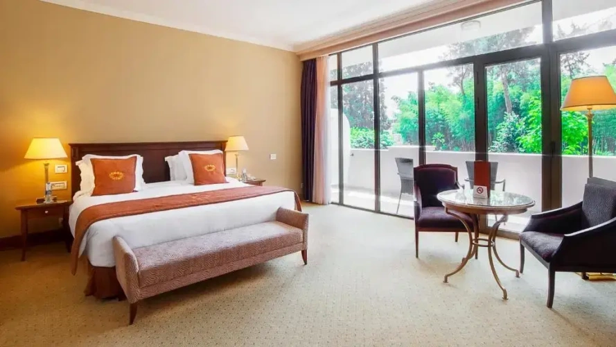 Deluxe Double room with balcony and with sea view
