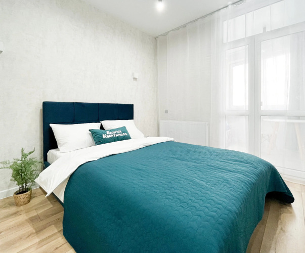 Фотография номера квартиры Апартаменты Новая квартира-студия в ЖК Державинский на Береговой