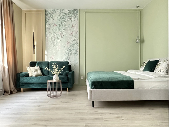 Фотография номера квартиры Апартаменты Времена года в Центре города Весна