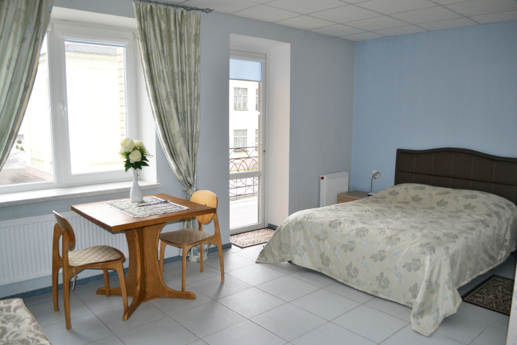 Family room with balcony