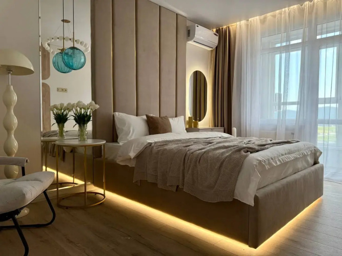 Фотография номера квартиры Квартира Евро двушка с премиум ремонтом и системой умный дом