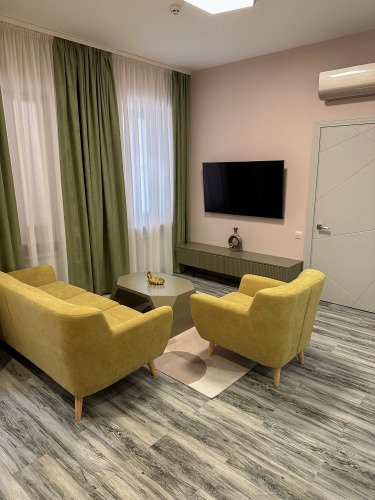 Фотография номера квартиры Апартаменты двухкомнатные люкс с одной спальней