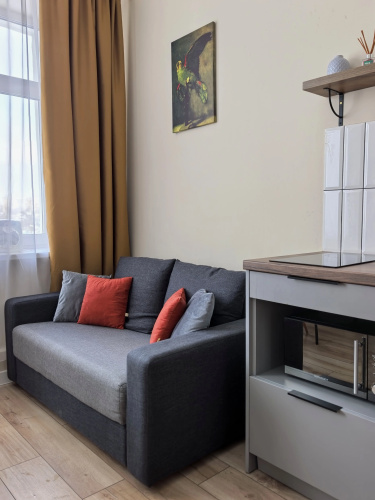 Uyutnaya Studiya v Stile Loft Flat