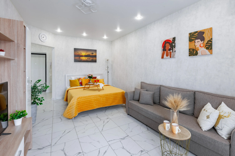 Фотография номера квартиры Апартаменты Однокомнатные в центре Самары на набережной