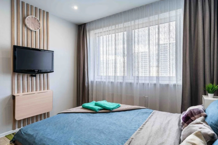 Studiya Wave v JK Minsk World Apartments