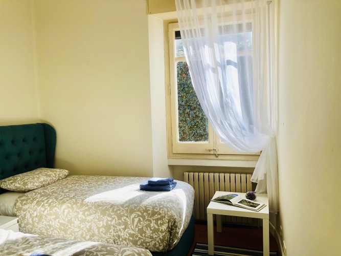 Standard Twin room with balcony and with view