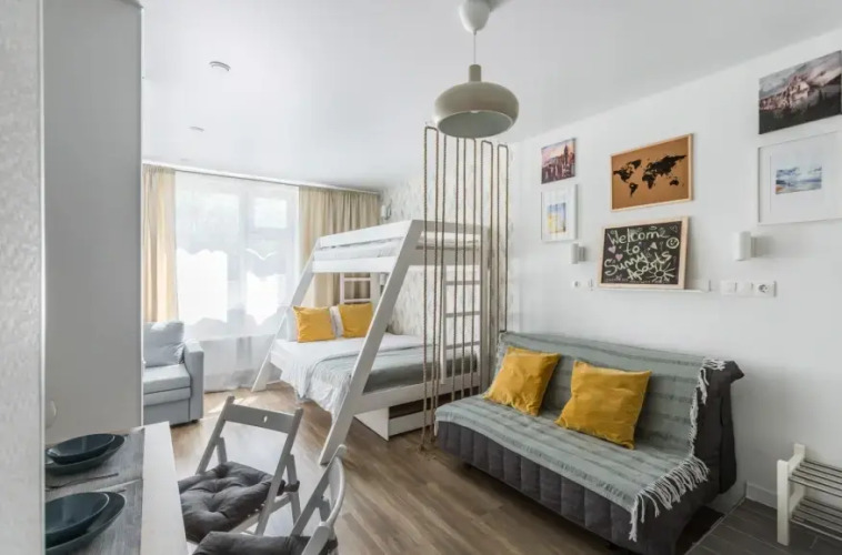 Фотография номера квартиры Апартаменты Уютные Апартаменты Sunny Flats&Rooms Vnukovo