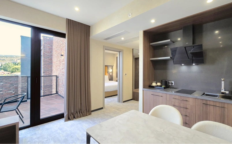 Quadruple Junior Suite with balcony