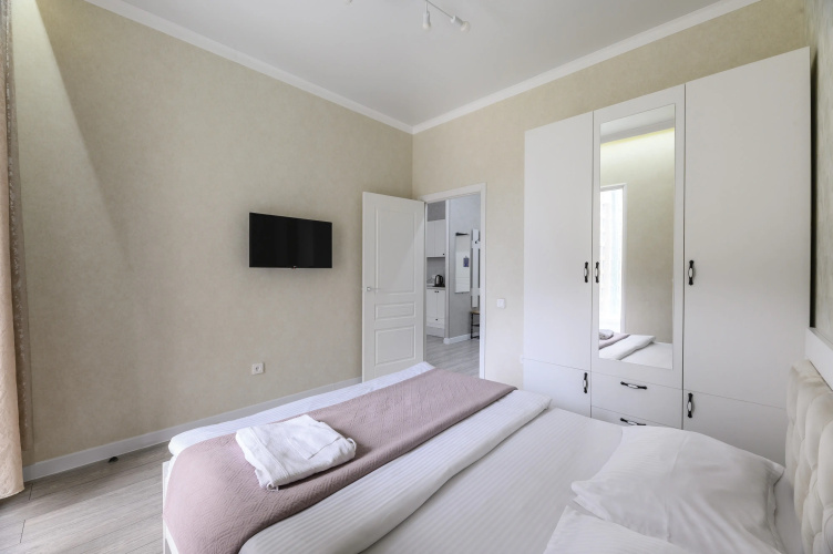 S Krasivym Vidom na Gory Flat