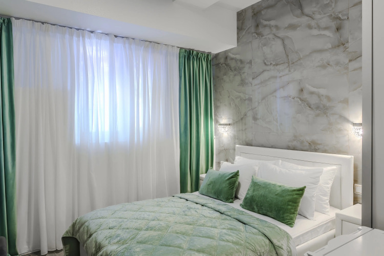 Фотография номера квартиры Апартаменты Serenity Premium с панорамным видом на море