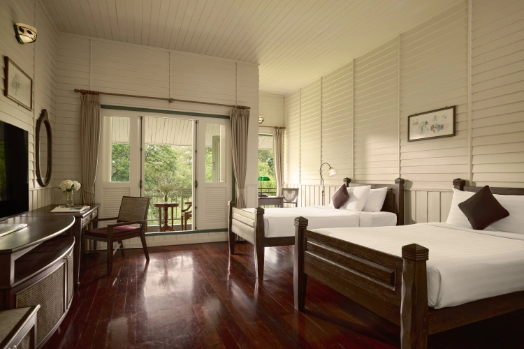 Deluxe Twin room with balcony and with view