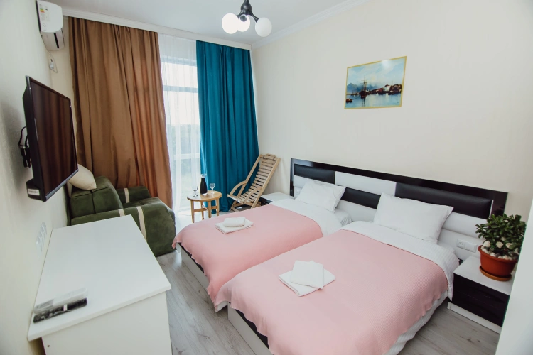 Standard Double room with balcony and with mountain view