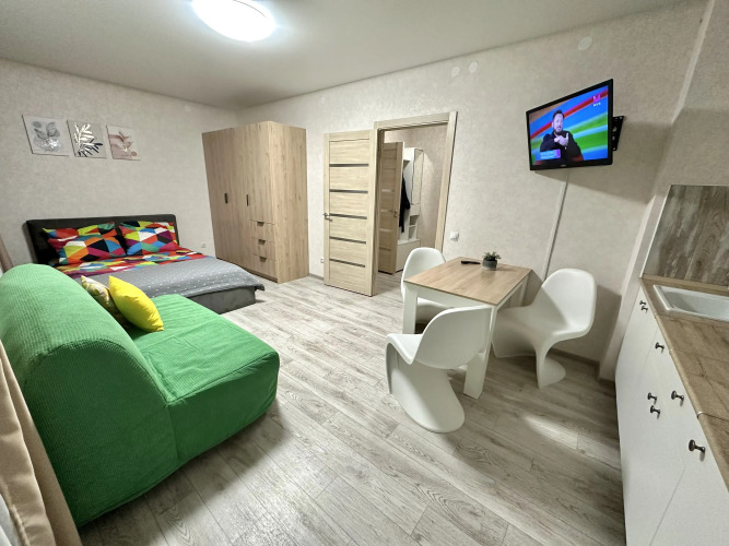 Фотография номера квартиры Квартира Студия в новом доме, 4 спальных места