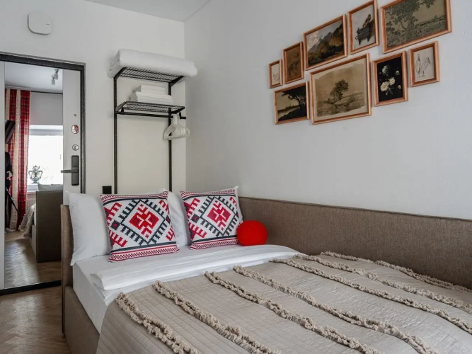 Фотография номера квартиры Апартаменты Smorodina 2 от сети Good vibes apartments