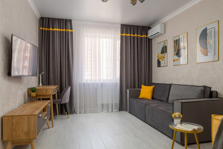 Фотография номера квартиры Апартаменты LikeHome Изумрудные Вблизи Парка Галицкого