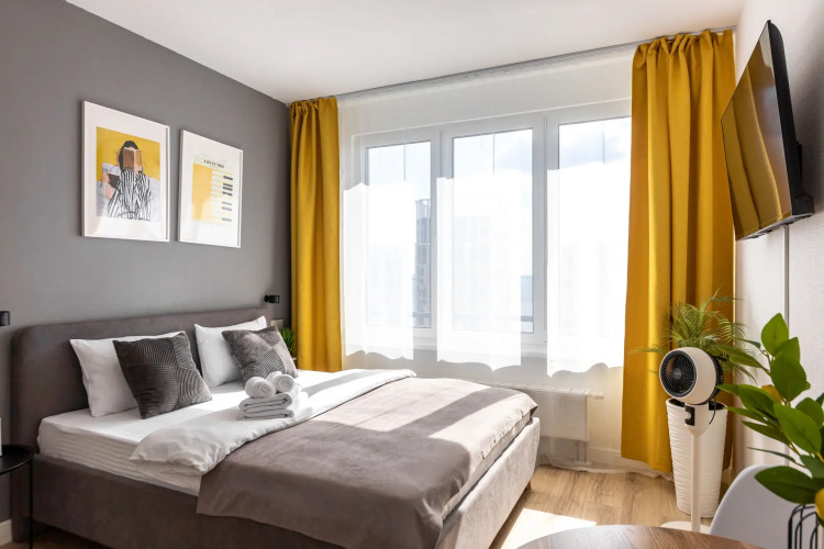 Фотография номера квартиры Апартаменты Морской Фасад на проспекте Крузенштерна